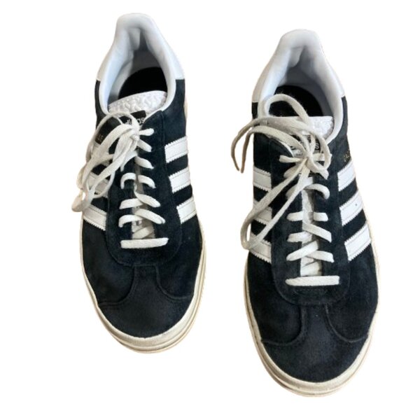 Adidas Women's Sneakers SALE! Gazelle Bold Suede Retro Triple Stacked, size 9 - Picture 4 of 9